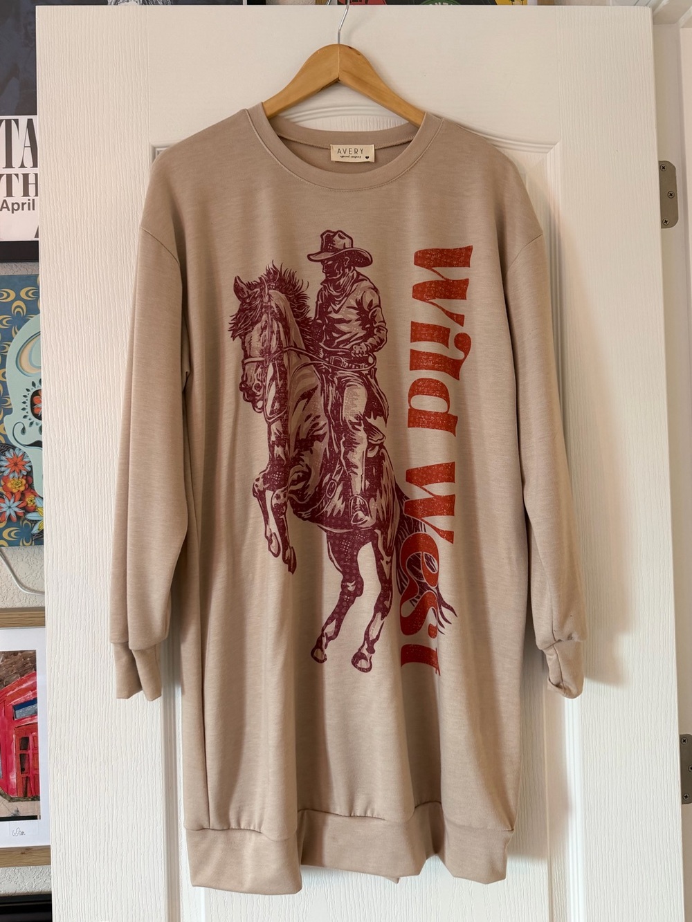 Avery Western Dress Small